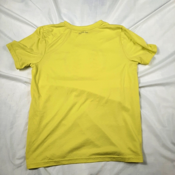 Size L ( 14 / 16) Xersion boys shirt Quick-dri Yellow with Baseball design - Picture 3 of 3